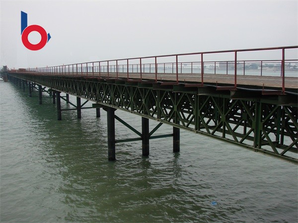 跨海、跨江及跨河上承式貝雷鋼棧橋（中鐵大橋局、中交航務局、中交公路局、中航港等）